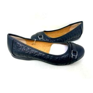 Croft & Barrow Women's Barramundi Slip On Flats Black Size:9